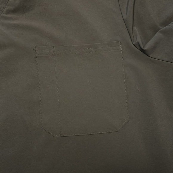 Adar Unisex V-Neck Scrub Top Dark Gray Size 3X - Picture 5 of 12